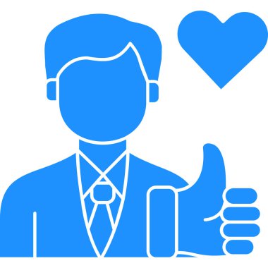 İnsan simgesi, vektör illüstrasyonu gibi