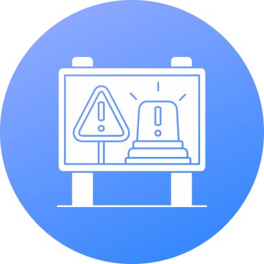 Modern simgenin vektör illüstrasyonu