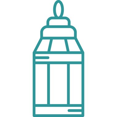 Mum simgesi vektör illüstrasyonu