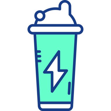 kahve ikonu vektör illüstrasyonu