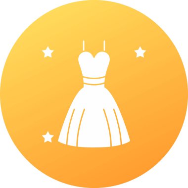 Gelinle gelinliğin vektör çizimi