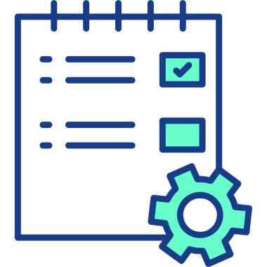 Ata ağ simgesi, vektör illüstrasyonu