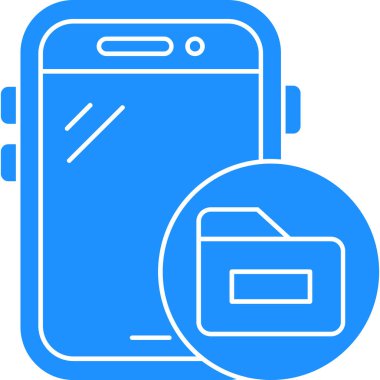 Cep telefonu. Basit resimleme