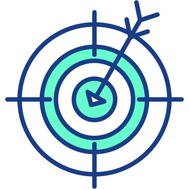 Pusula. Web simgesi basit illüstrasyon