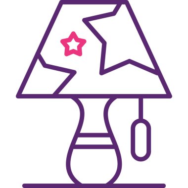 Lamba. Web simgesi basit illüstrasyon