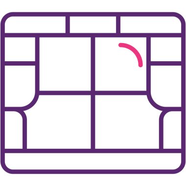 Ağ simgesi. vektör illüstrasyonu