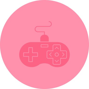 Oyun kontrolörü. Basit resimleme