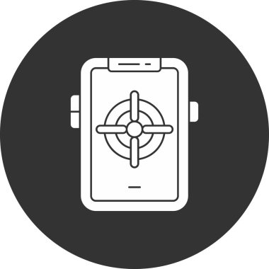 seo modern simgesinin vektör illüstrasyonu