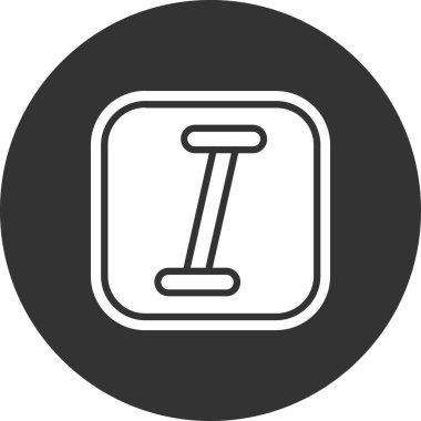 Modern simgenin vektör illüstrasyonu simge eksikliği