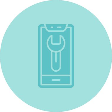 seo modern simgesinin vektör illüstrasyonu