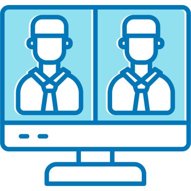 Çağrı merkezi. Web simgesi