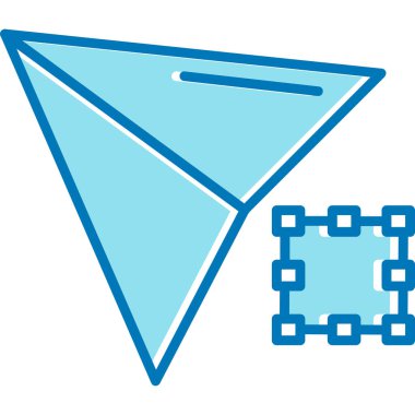 Elmas simgesi, modern tasarım illüstrasyon tasarımı