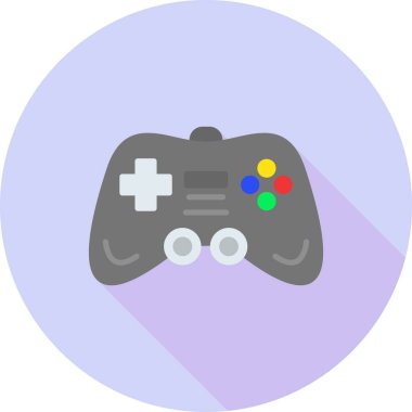 Düz biçimli denetleyici oyun oynatma simgesi