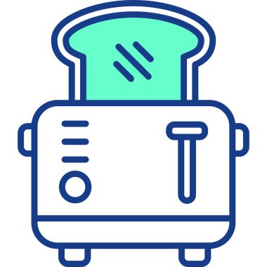 Gıda simgesinin vektör illüstrasyonu