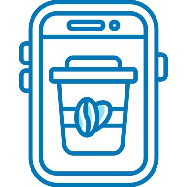 Gıda simgesinin vektör illüstrasyonu