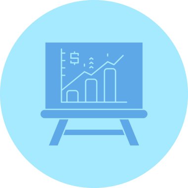 İş simgesinin vektör illüstrasyonu