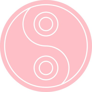 Yin yang simgesi, taslak biçimi