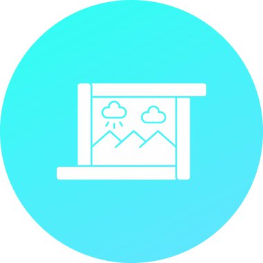 seo modern simgesinin vektör illüstrasyonu