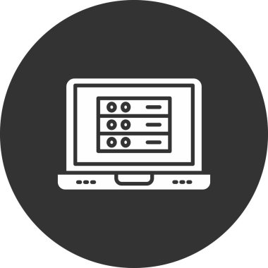 seo modern simgesinin vektör illüstrasyonu