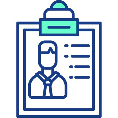 İş simgesinin vektör illüstrasyonu