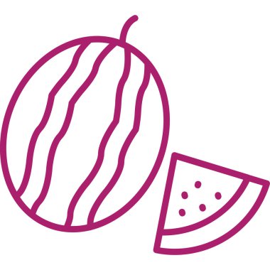 taze ve tatlı yiyecek simgesi