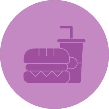 Kova. Web simgesi basit illüstrasyon