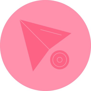 Pusula simgesinin vektör illüstrasyonu