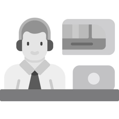 ofis Resepsiyon vektör çizim