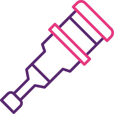 Çizgi film simgesinin vektör çizimi