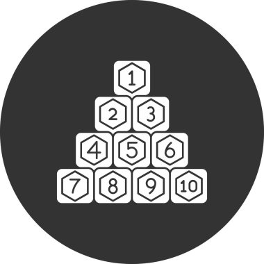 b 1 b modern simgesinin vektör illüstrasyonu