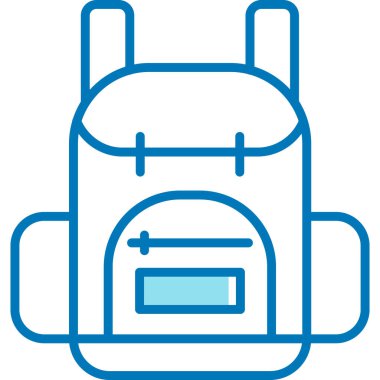 Basit vektör simgesi, çaydanlığın çizimi