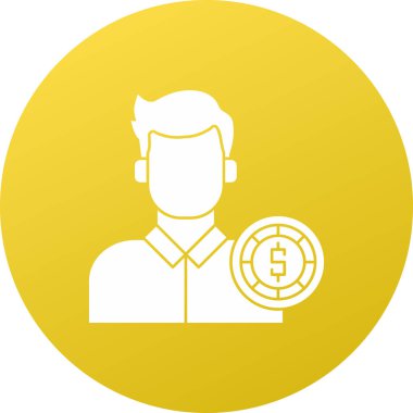 iş simgesi vektör illüstrasyonu