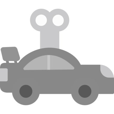 - Araba. Web simgesi basit tasarım