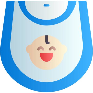 bebek ikonu vektör illüstrasyonu