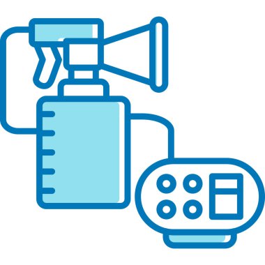 Video kamera ikonu ana hatlı vektör. video kamera