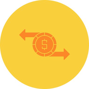 Dolar işareti vektör çizimi