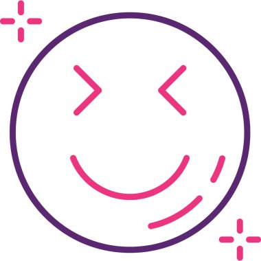 İfade simgesi, vektör illüstrasyonu