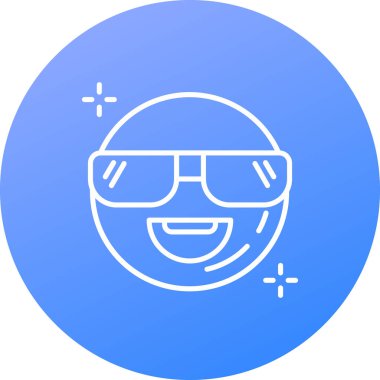 emoji. Web simgesi basit illüstrasyon