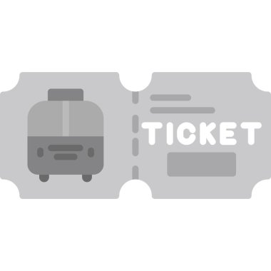 Web ve mobil uygulaması tasarımı, Bilet logo kavramı için beyaz arka plan üzerinde izole bilet simge vektör
