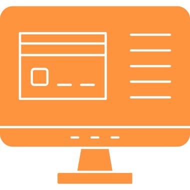 Tarayıcı. Web simgesi basit illüstrasyon