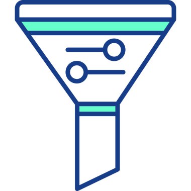 Simge vektör çizim huni