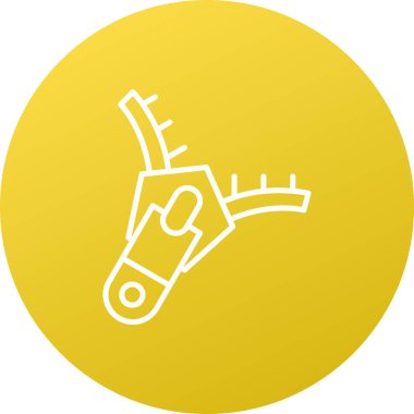 Modern oto tamir simgesinin vektör illüstrasyonu