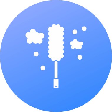 Mavi ve beyaz arkaplanın vektör çizimi