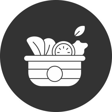 Sepet Simgesi vektör illüstrasyonu