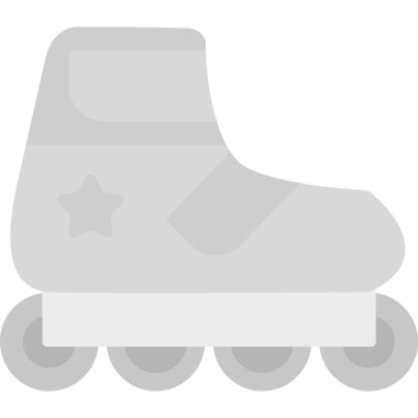 Çizme moda ayakkabı ikonu - taslak biçimi