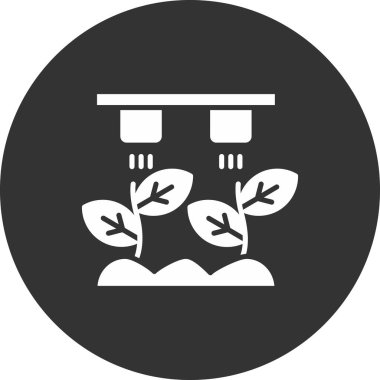 bitki simgesi vektör illüstrasyonu