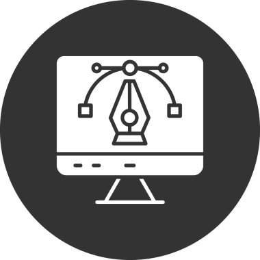 Web simgesi vektör illüstrasyonu