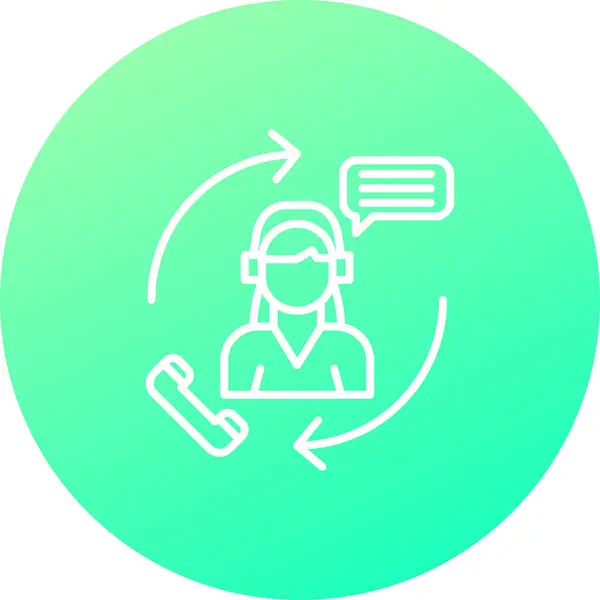 Müşteri servisi. Basit resimleme