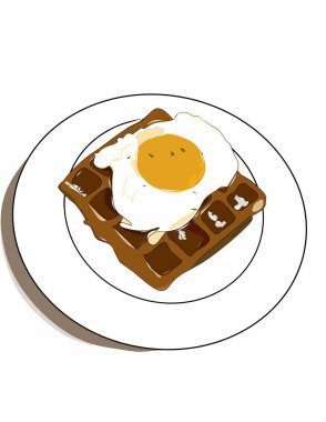 Tavada kızarmış yumurta..