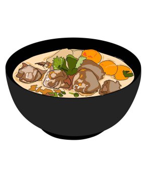 sebzeli Çin eriştesi.